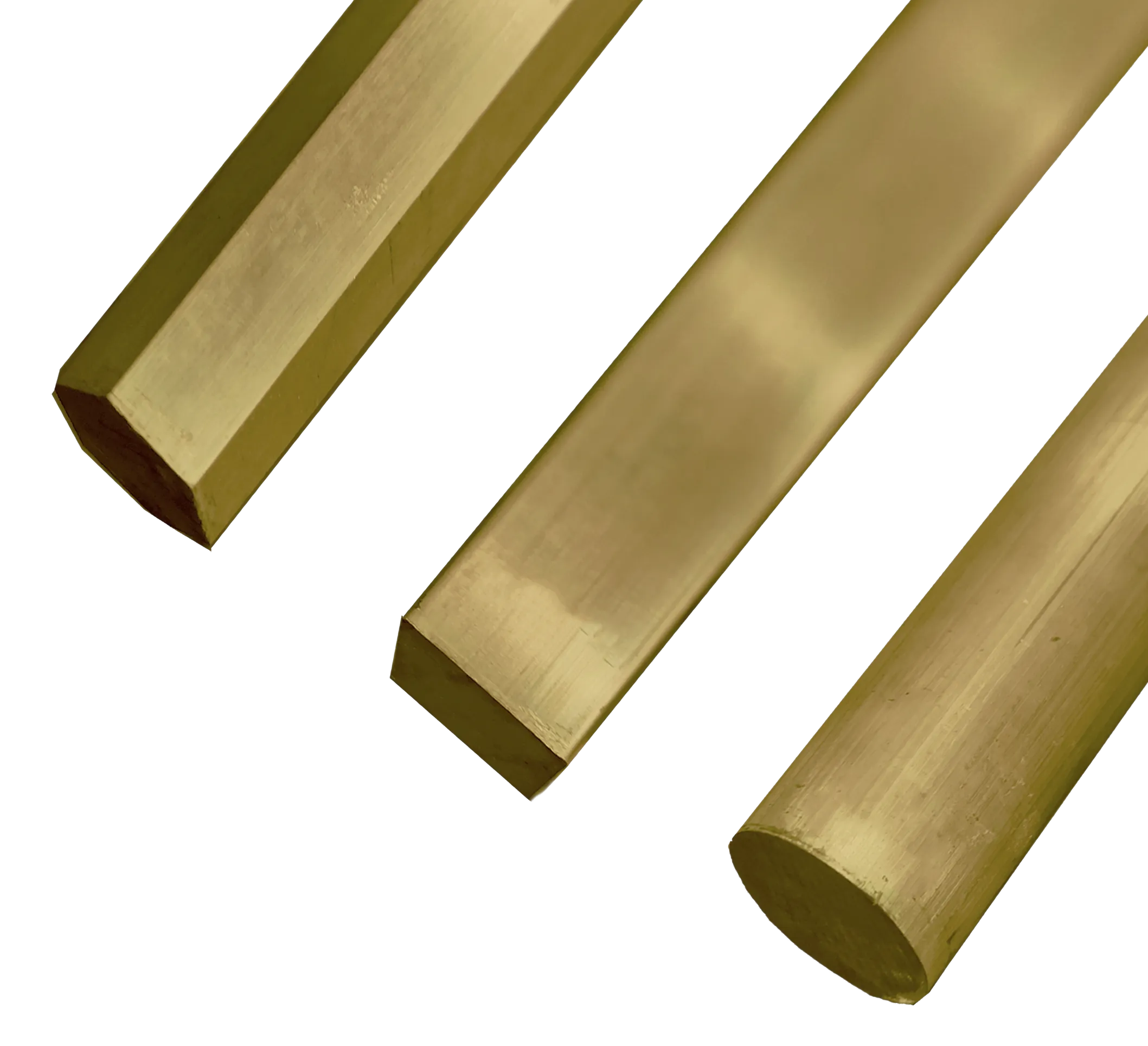 Barras de bronce