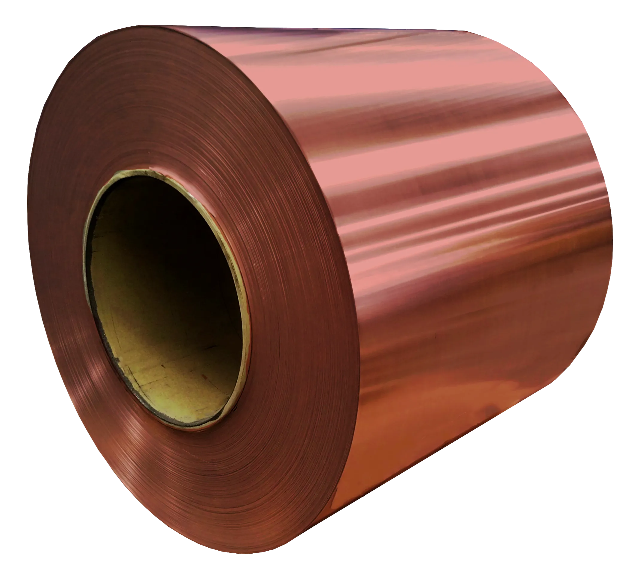Rollos de cobre
